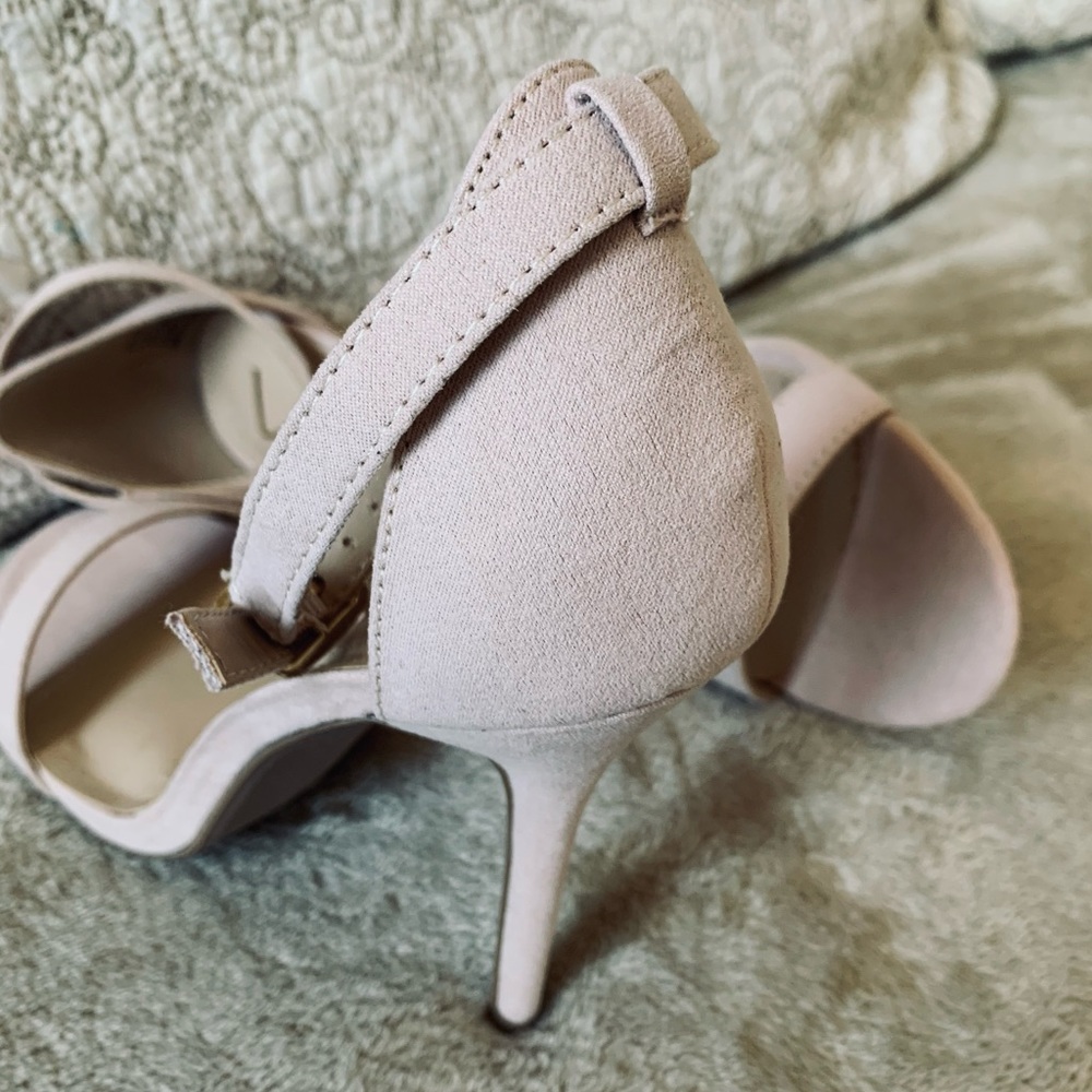 Eli’s Light Nude Single Strap Heels